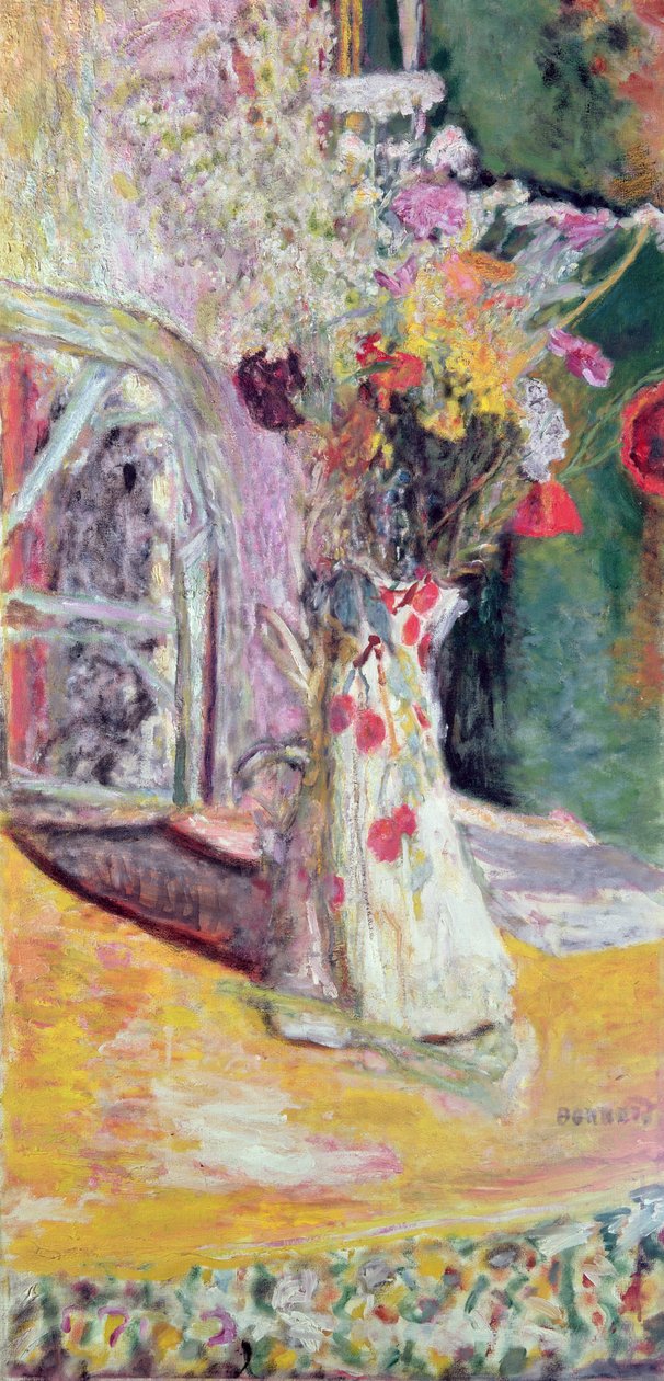 Vase of Flowers by Pierre Bonnard