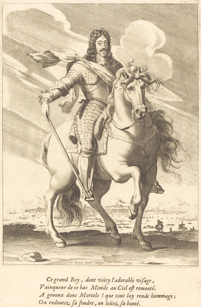 Louis XIII by Pierre Daret de Cazeneuve