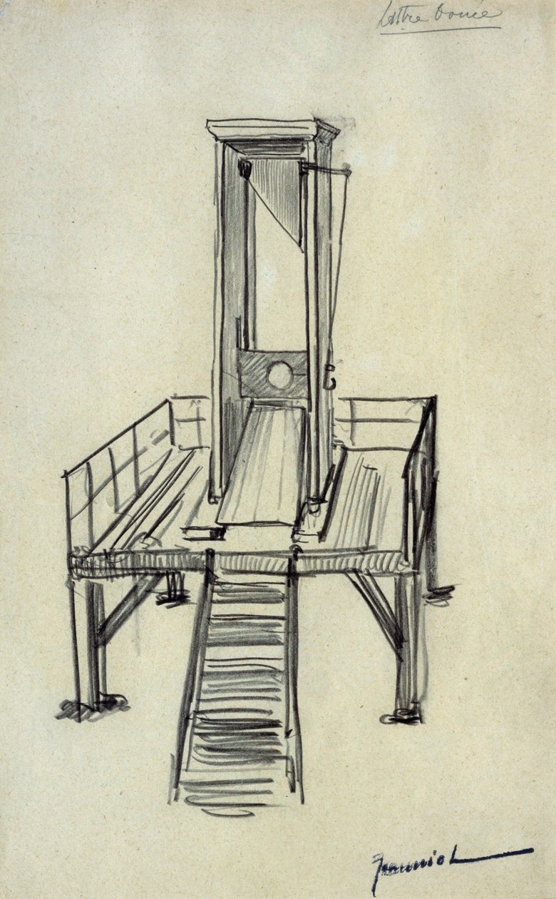 Guillotine by Pierre Georges Jeanniot