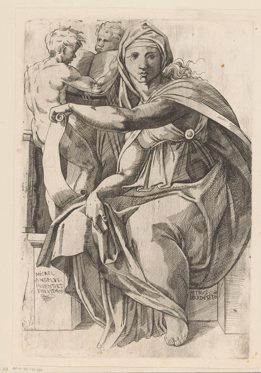 Delphic Sibyl by Pierre II Biard