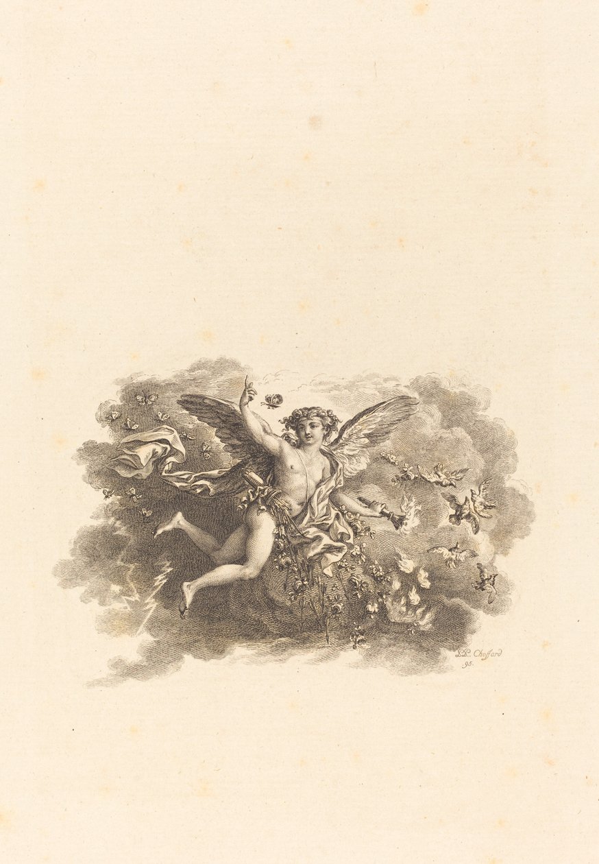 Fleuron for the Title Pages by Pierre Philippe Choffard