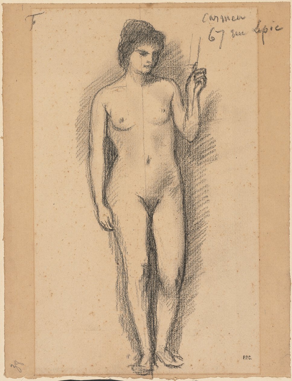Carmen by Pierre Puvis de Chavannes