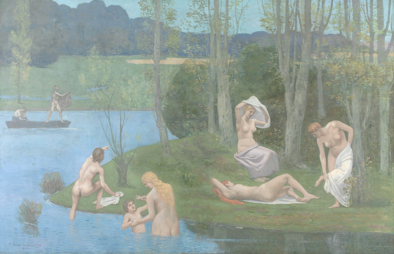 Summer by Pierre Puvis de Chavannes