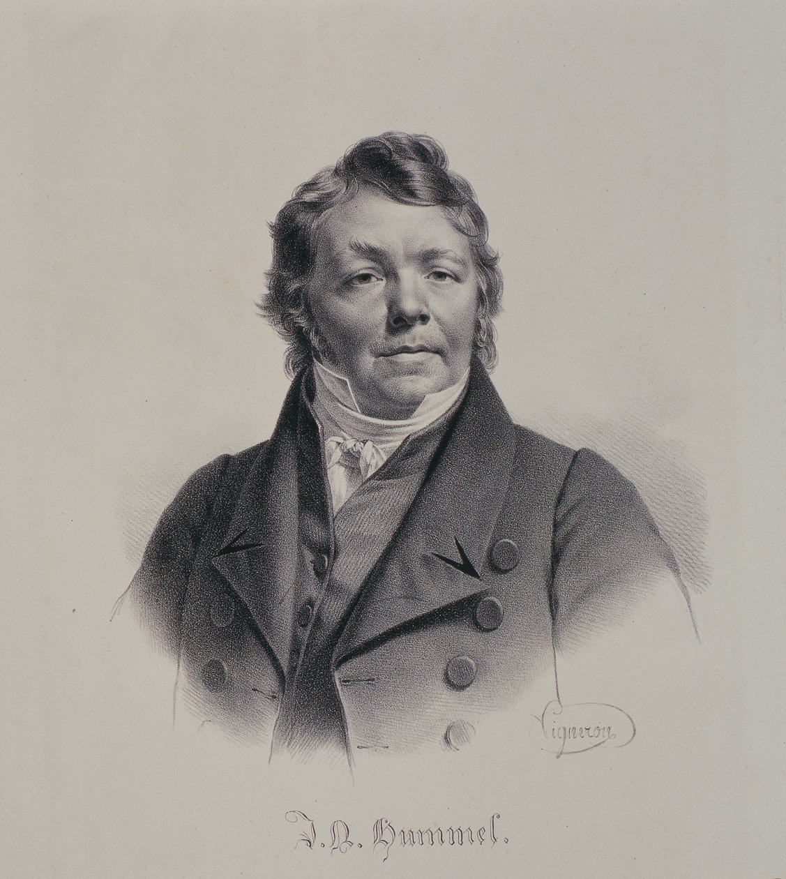 Johann Nepomuk Hummel by Pierre Roch Vigneron