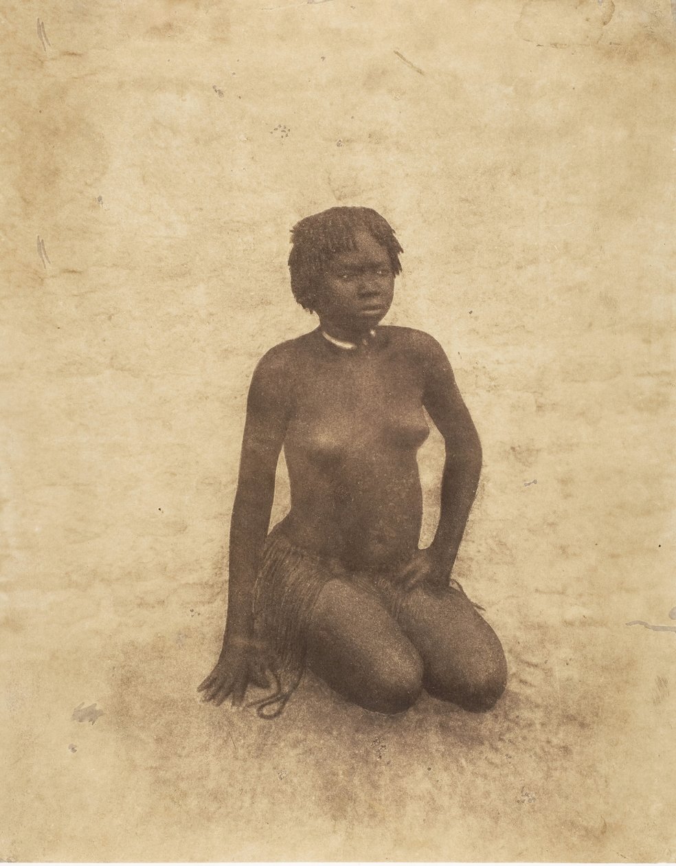 Young Nuba Woman by Pierre Tremaux
