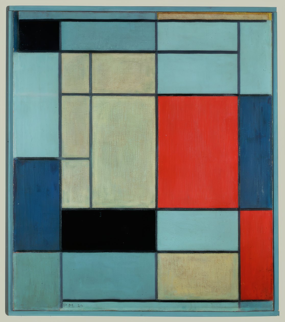 Composition I by Piet Mondrian