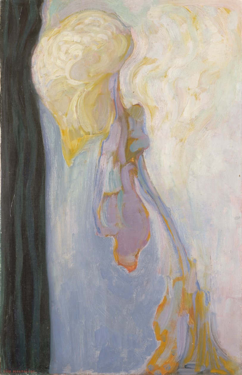 Dying Chrysanthemum by Piet Mondrian
