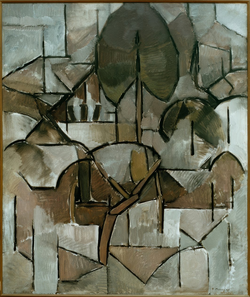 Landscape with Trees by Piet Mondrian