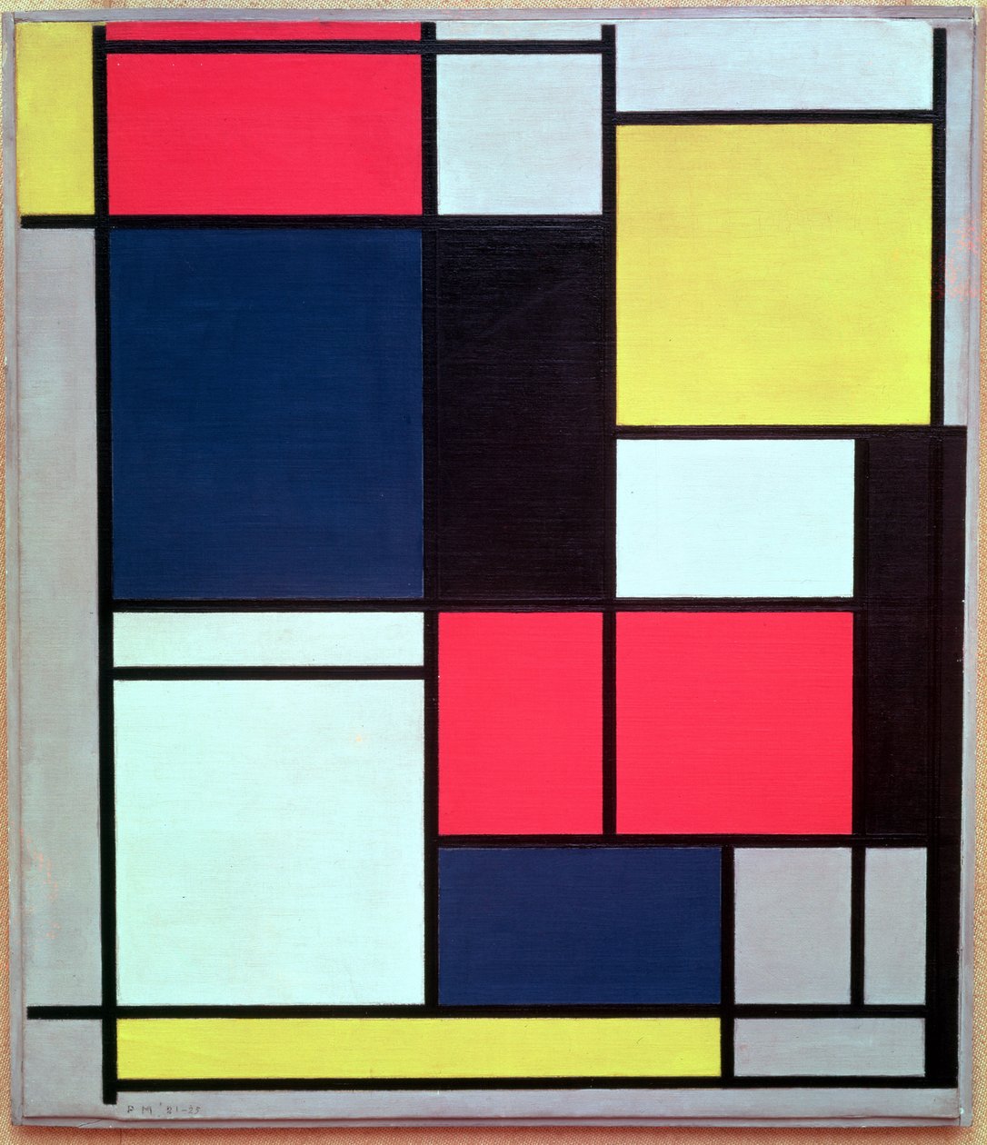 Tableau II by Piet Mondrian