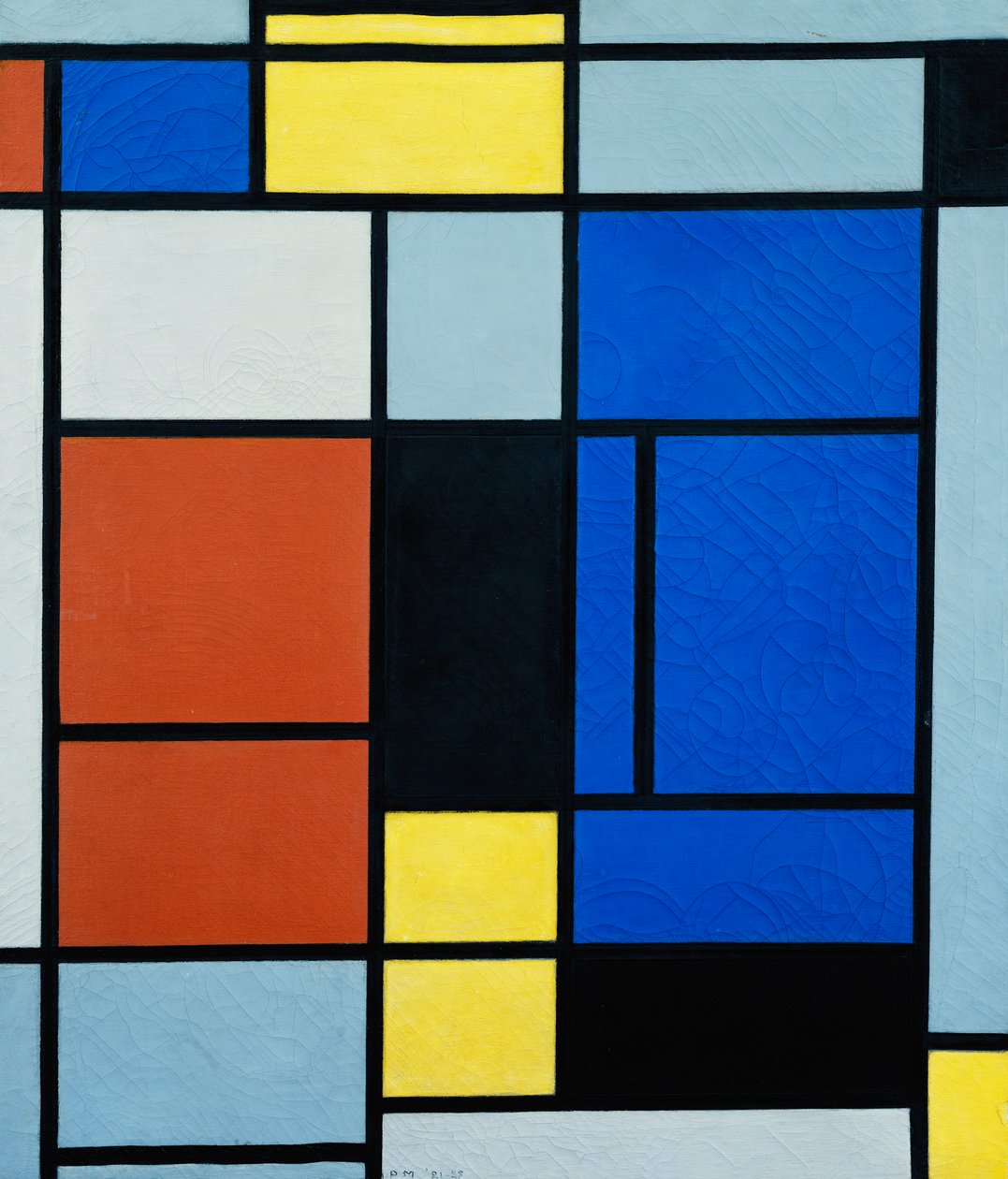 Tableau No.1 by Piet Mondrian