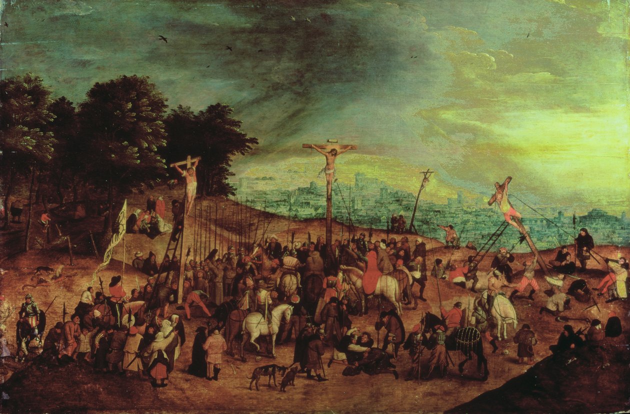 The Crucifixion by Pieter Brueghel the Younger