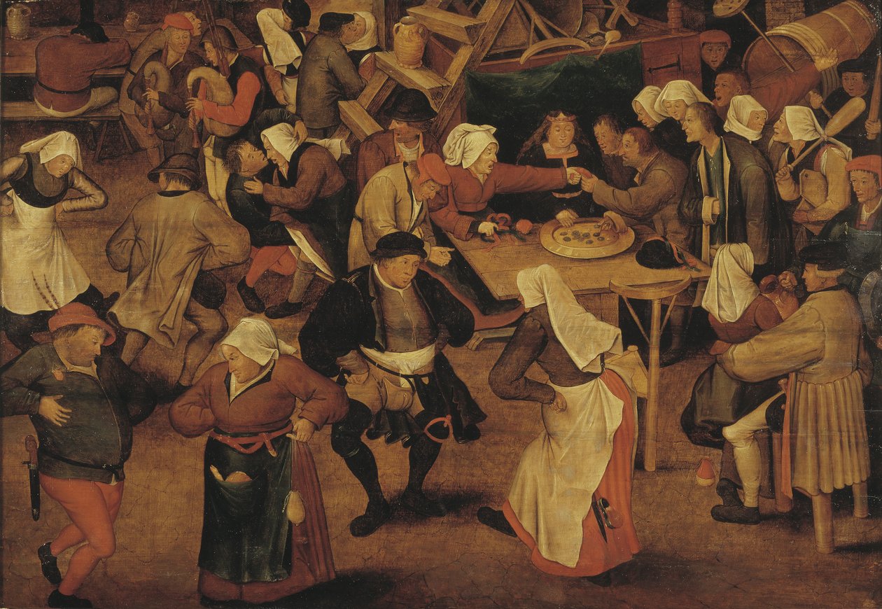 The Wedding Dance by Pieter the Younger after Brueghel