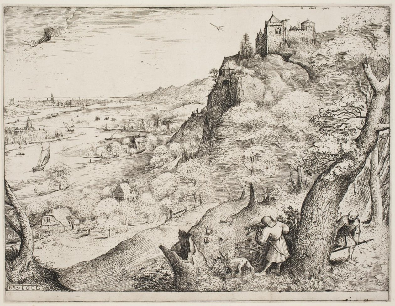Rabbit Hunt by Pieter Bruegel d.Æ.