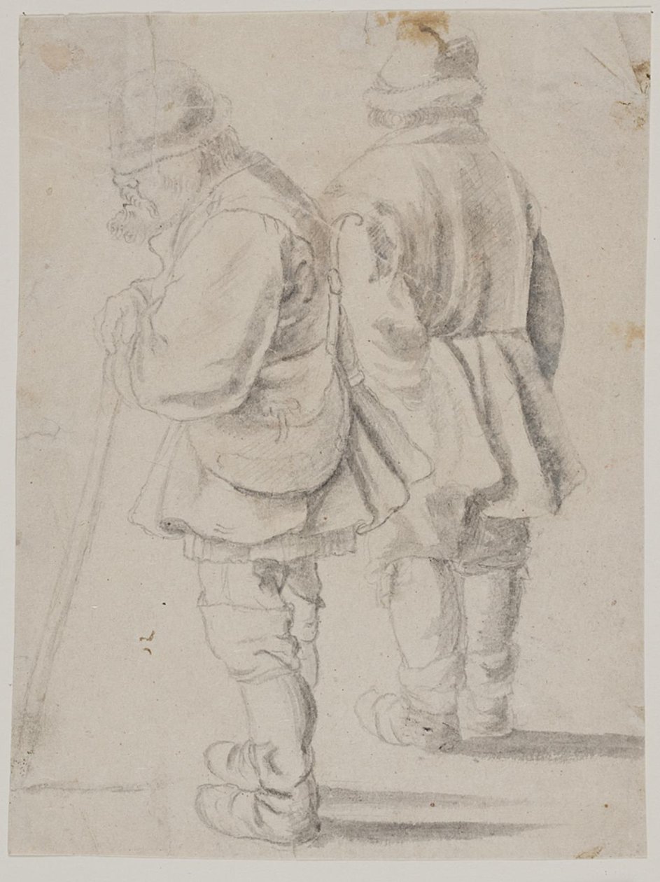 Two Farmers by Pieter Bruegel d.Æ.