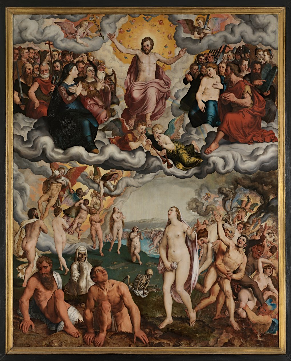 The Last Judgement by Pieter Jansz. Pourbus