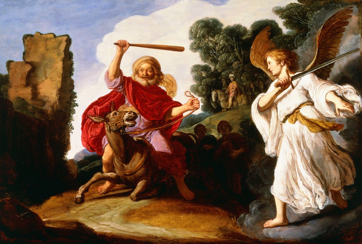Balaam and the Ass by Pieter Lastman