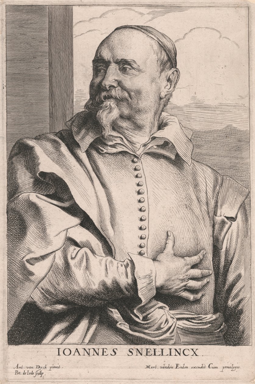 Joannes Snellincx by Pieter de Jode