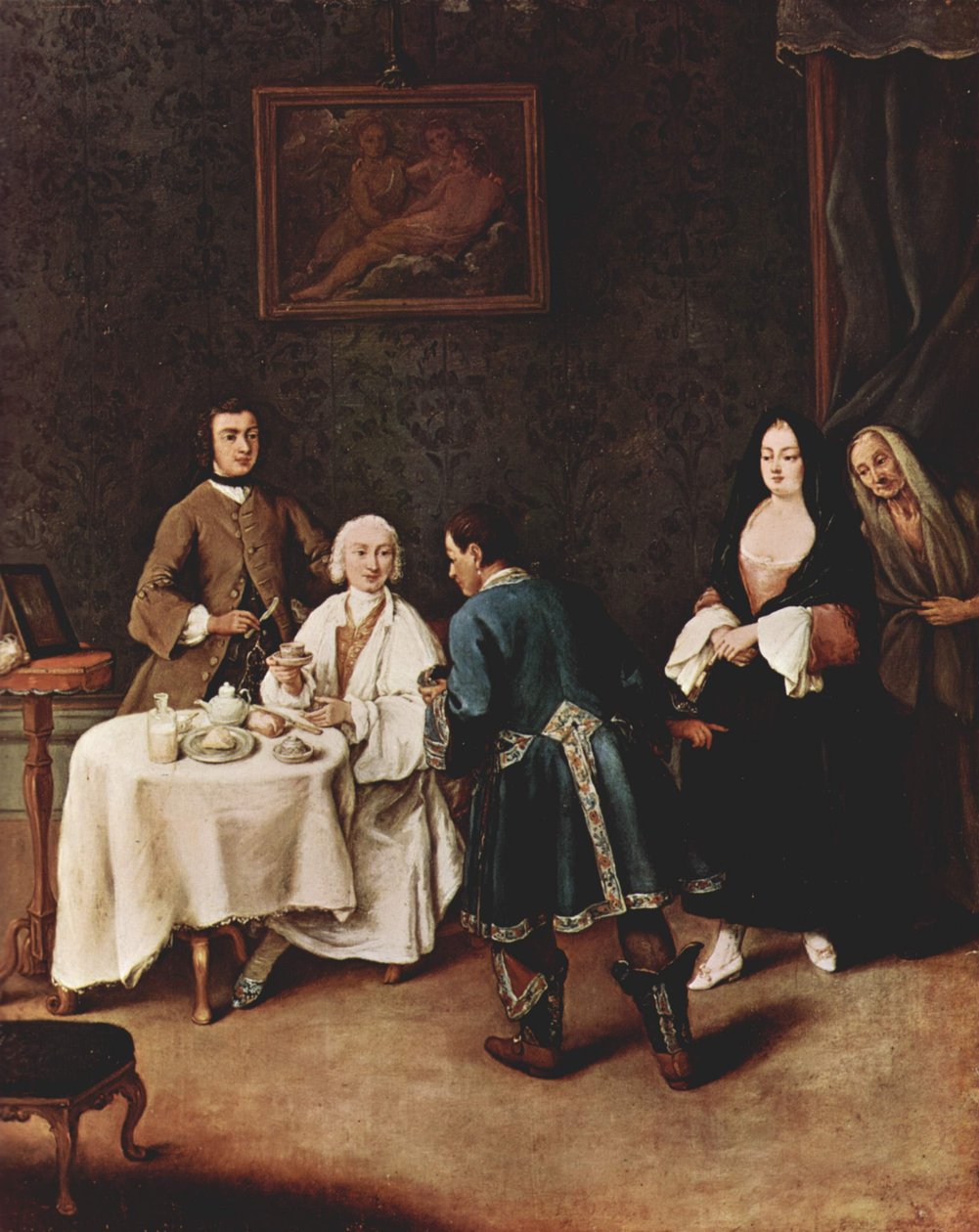 Visit to a Lord by Pietro Longhi