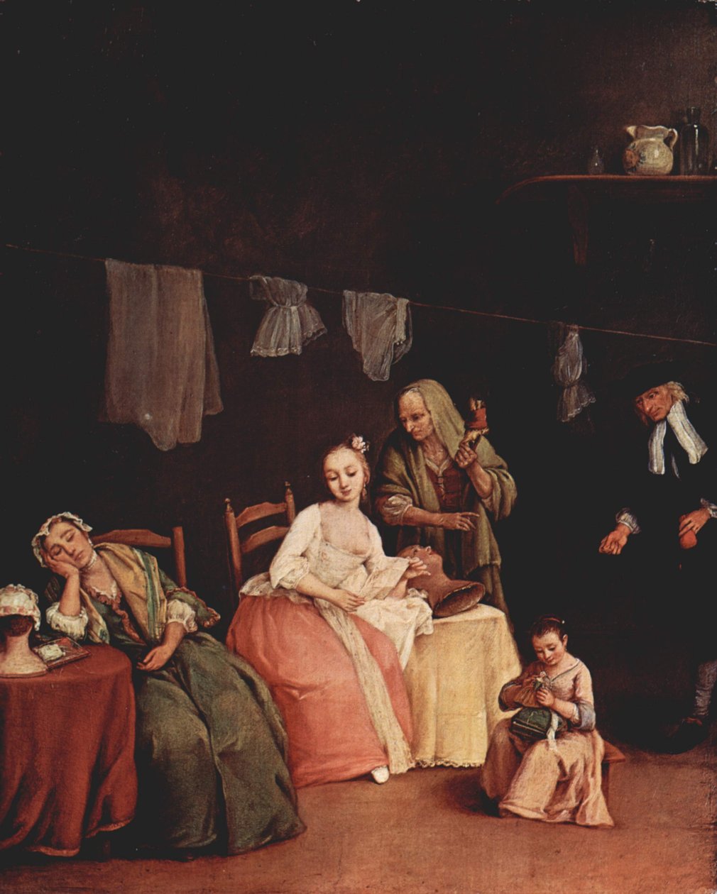 The Milliner by Pietro Longhi