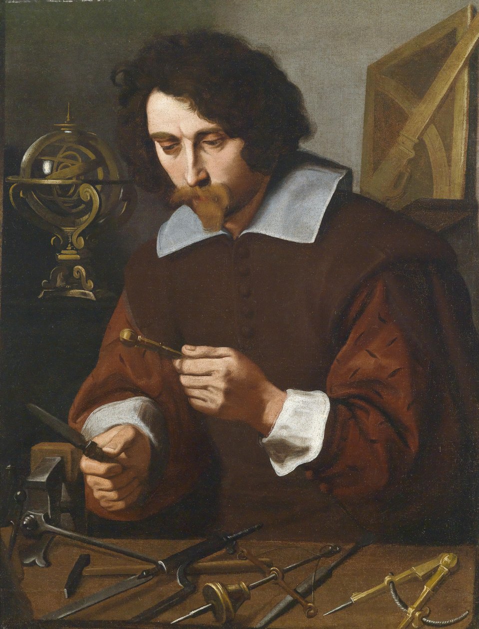 An Inventor of Mathematical Instruments by Pietro Paolini