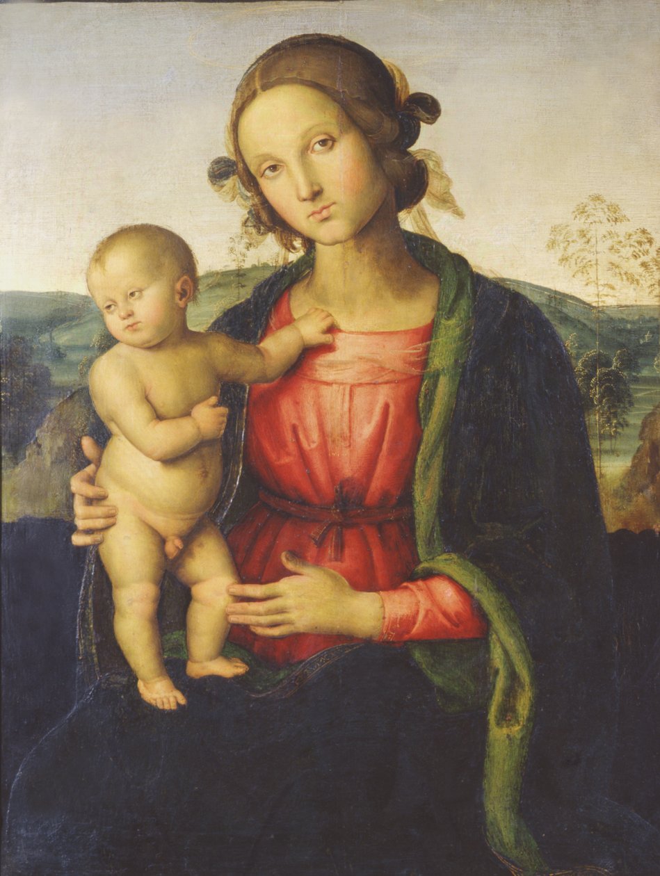 Madonna and Child by Pietro Perugino