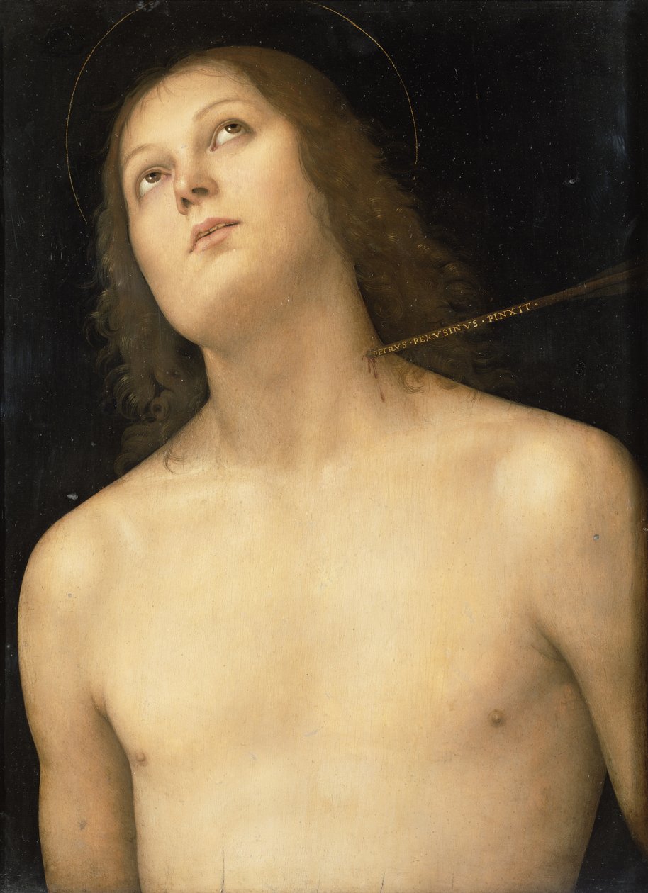 St. Sebastian by Pietro Perugino