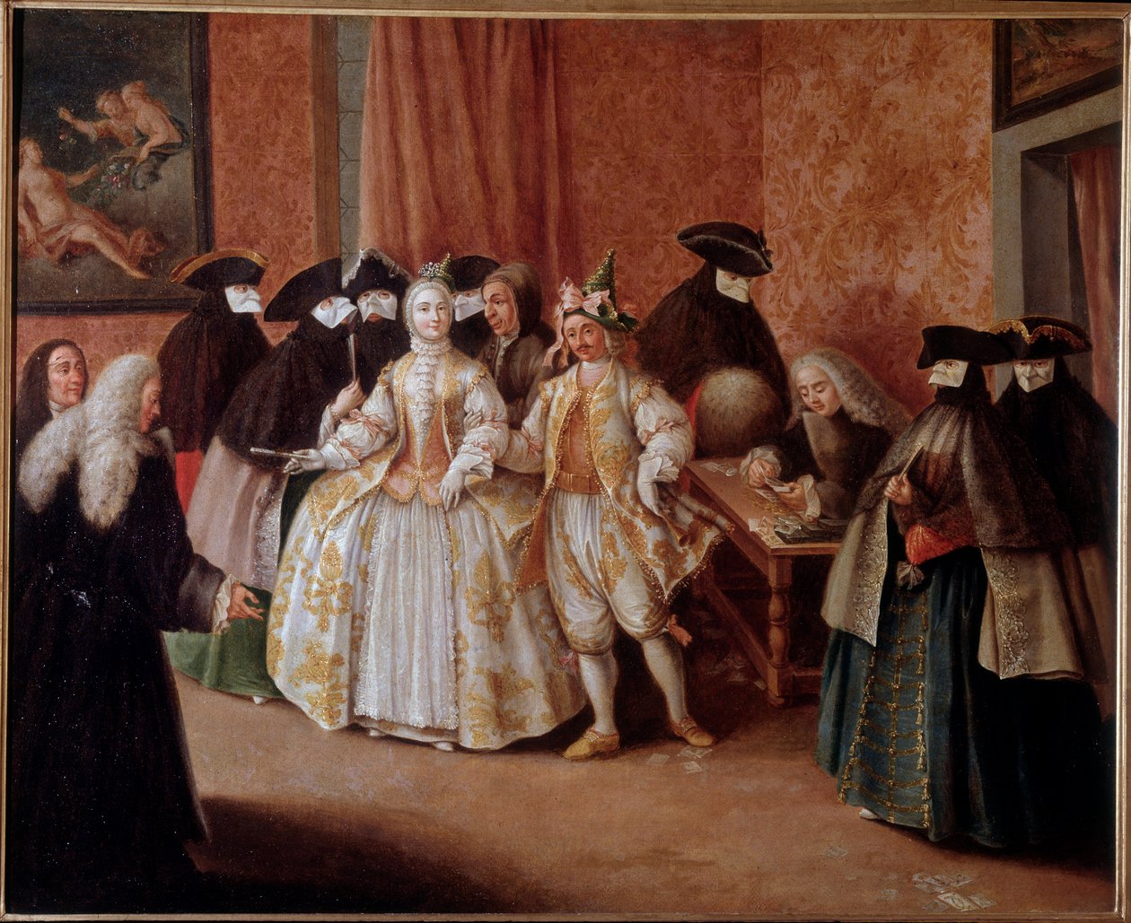 The Foyer by Pietro Longhi