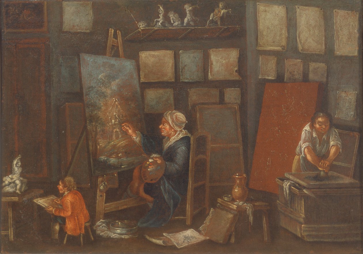The Painter by Pietro Longhi