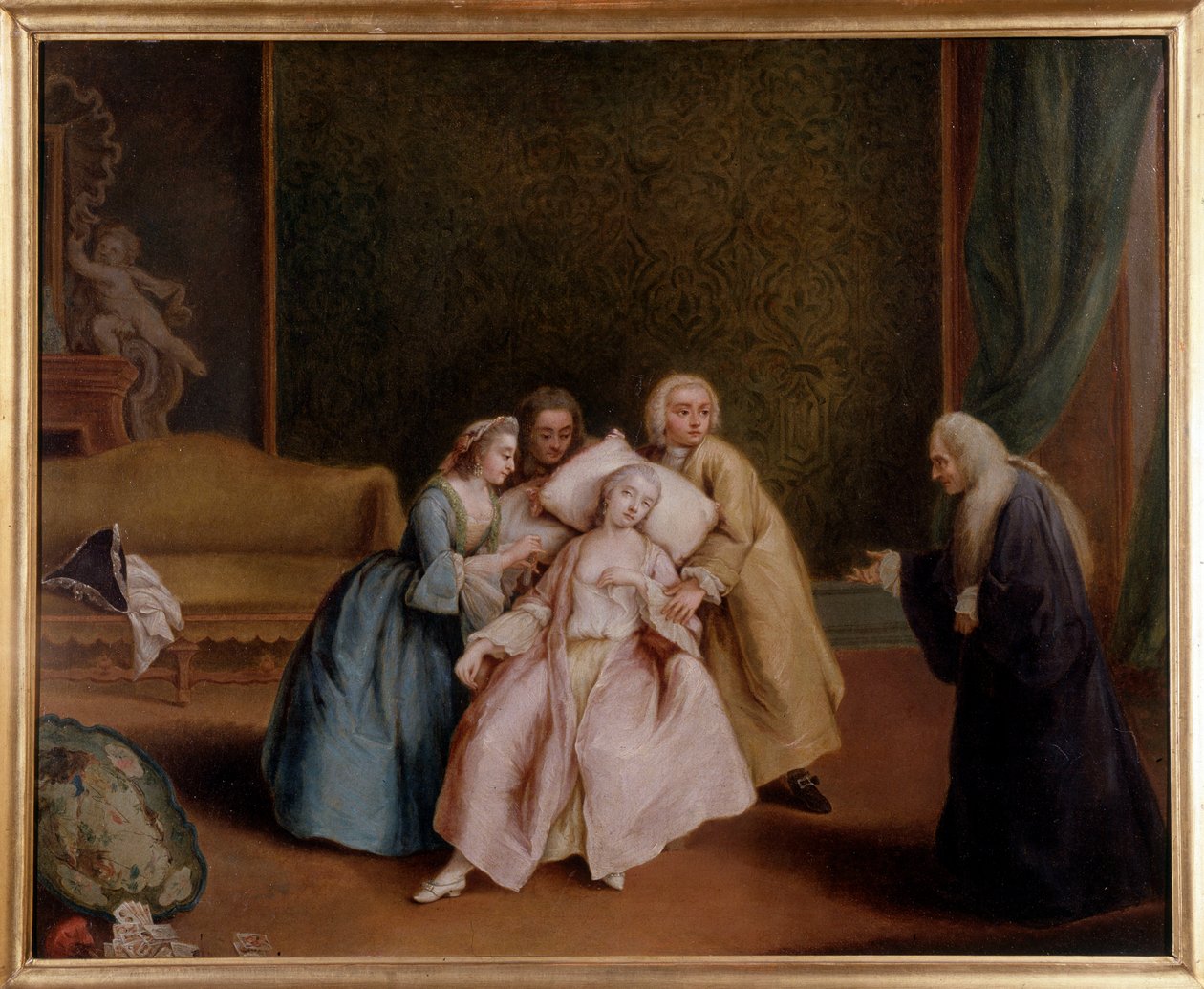 The faint by Pietro Longhi