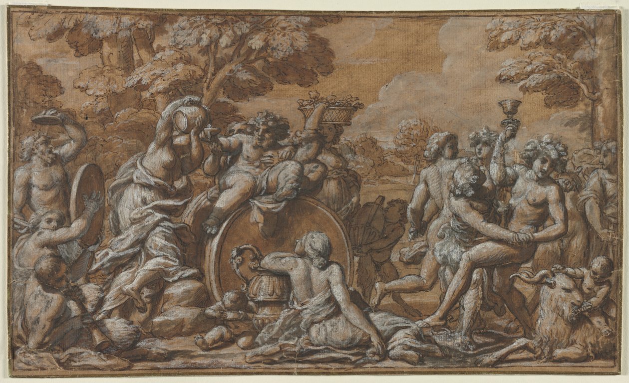 Bacchanal by Pietro da Cortona
