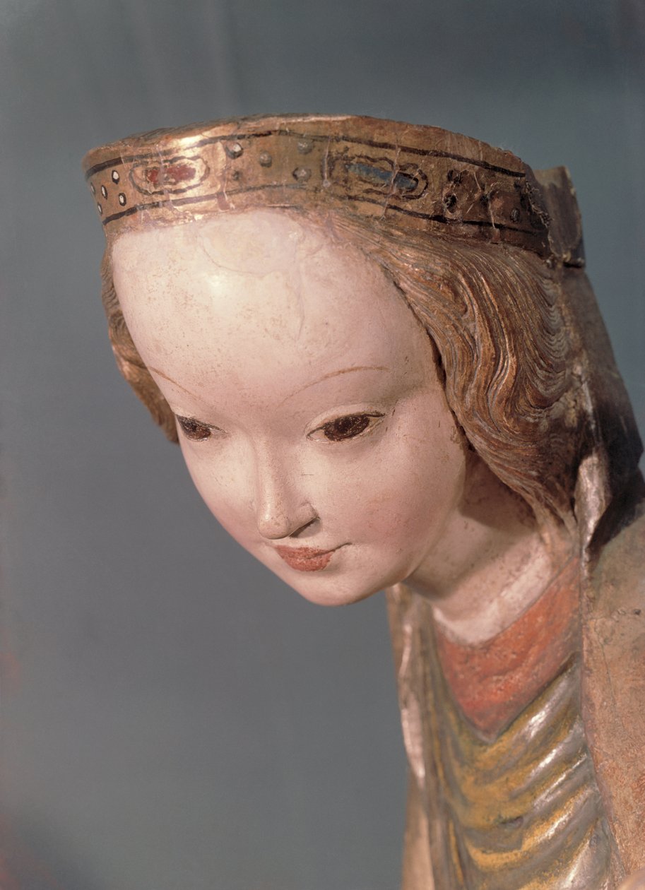 Virgin and Child (detail), c.1400 by Polish School