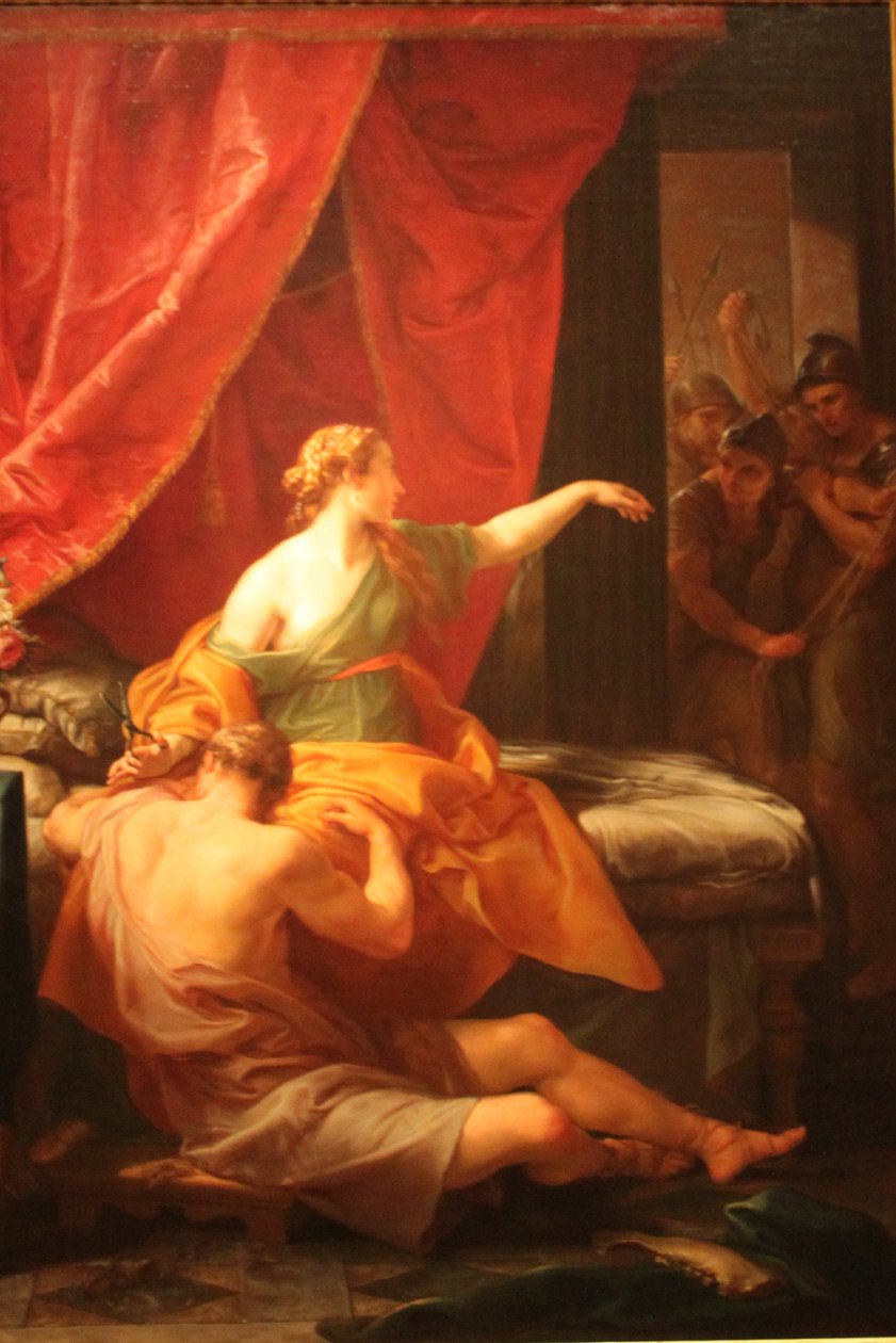 Samson and Delilah by Pompeo Batoni