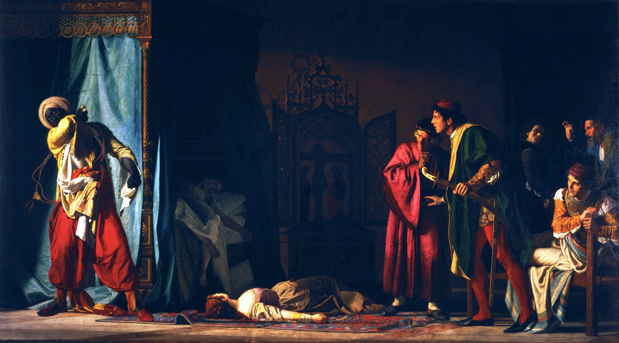 Death of Othello by Pompeo Molmenti