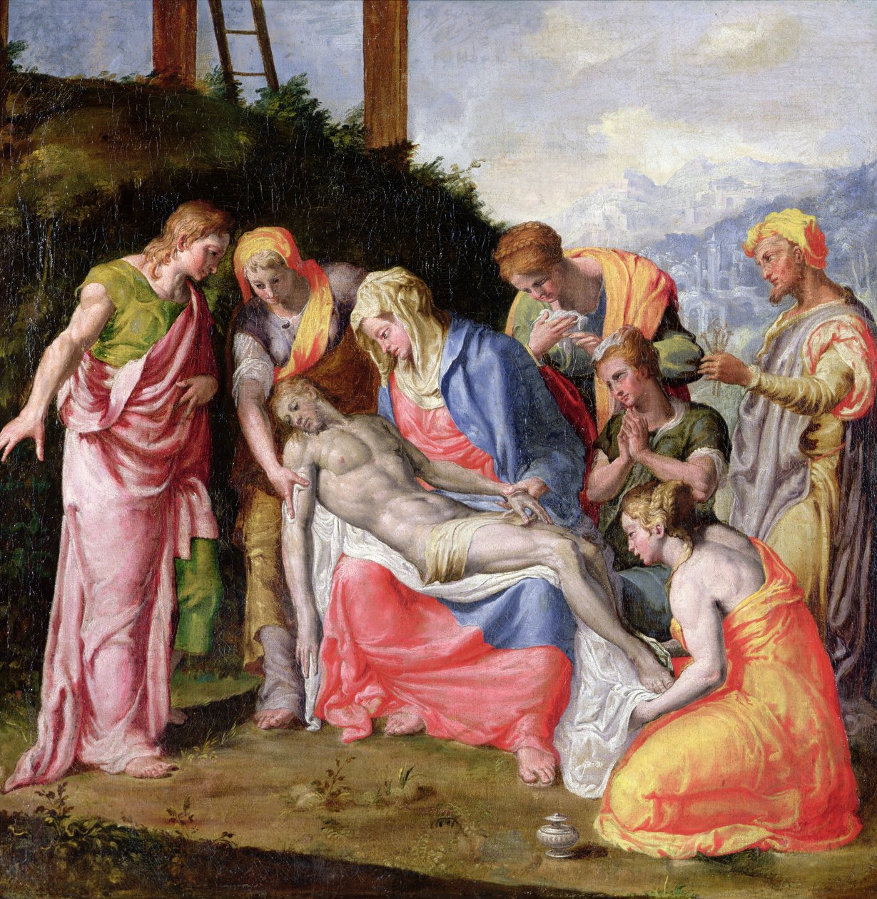 Pieta by Prospero Fontana