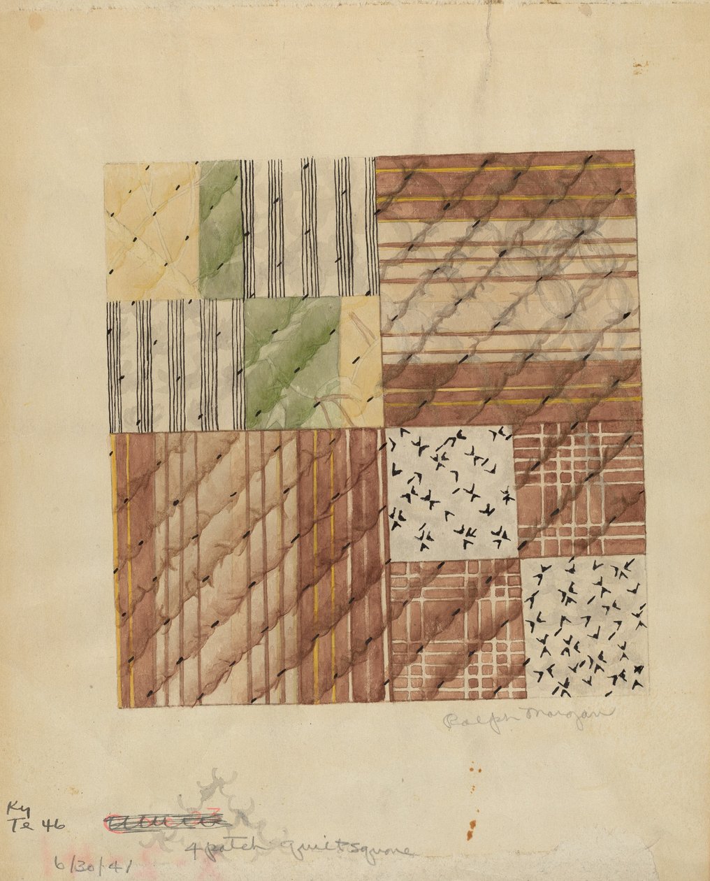 Quilt Square by Ralph N. Morgan