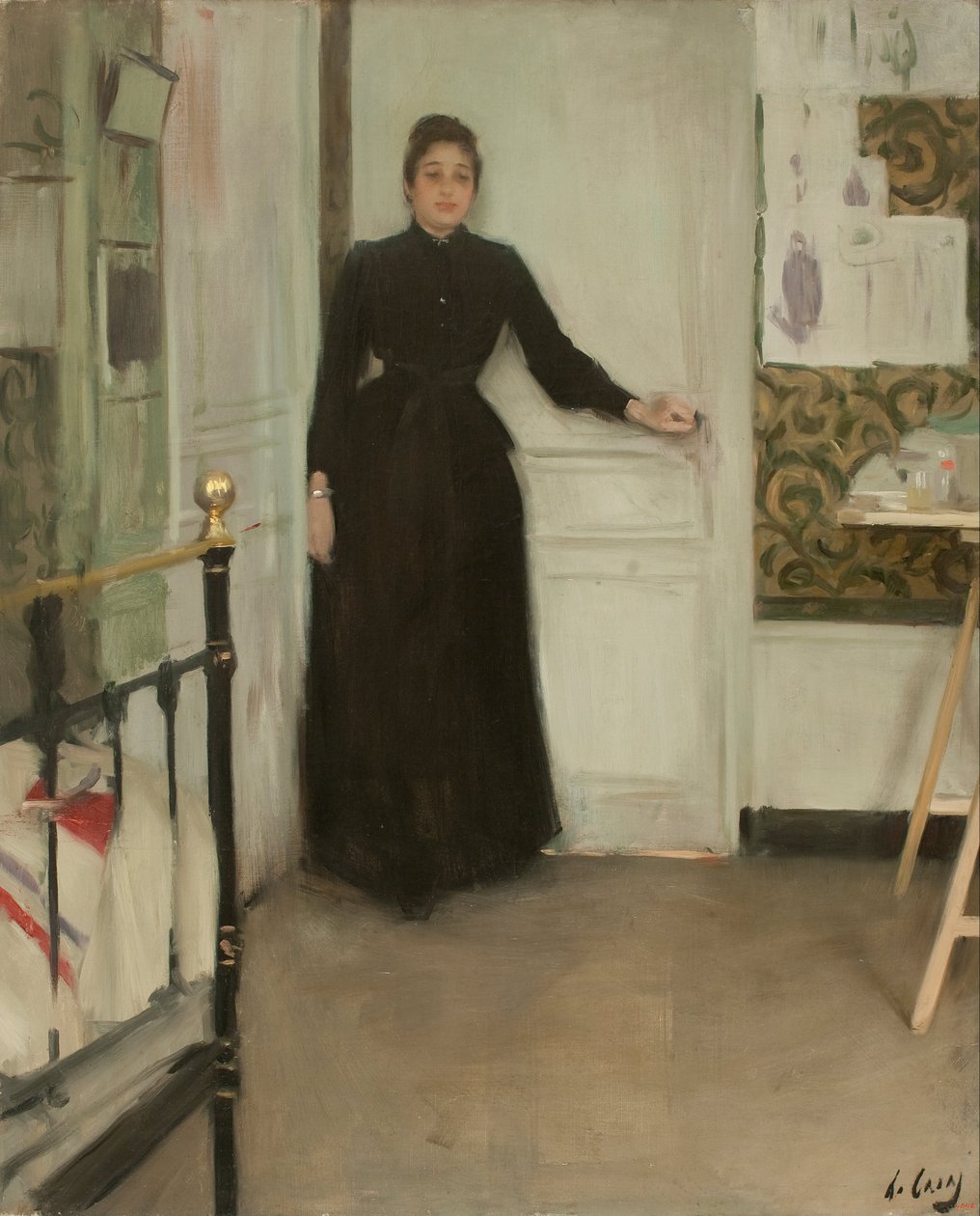 Interior by Ramon Casas i Carbo