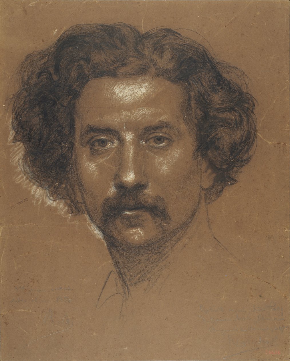 Self-portrait by Ramon Martí i Alsina