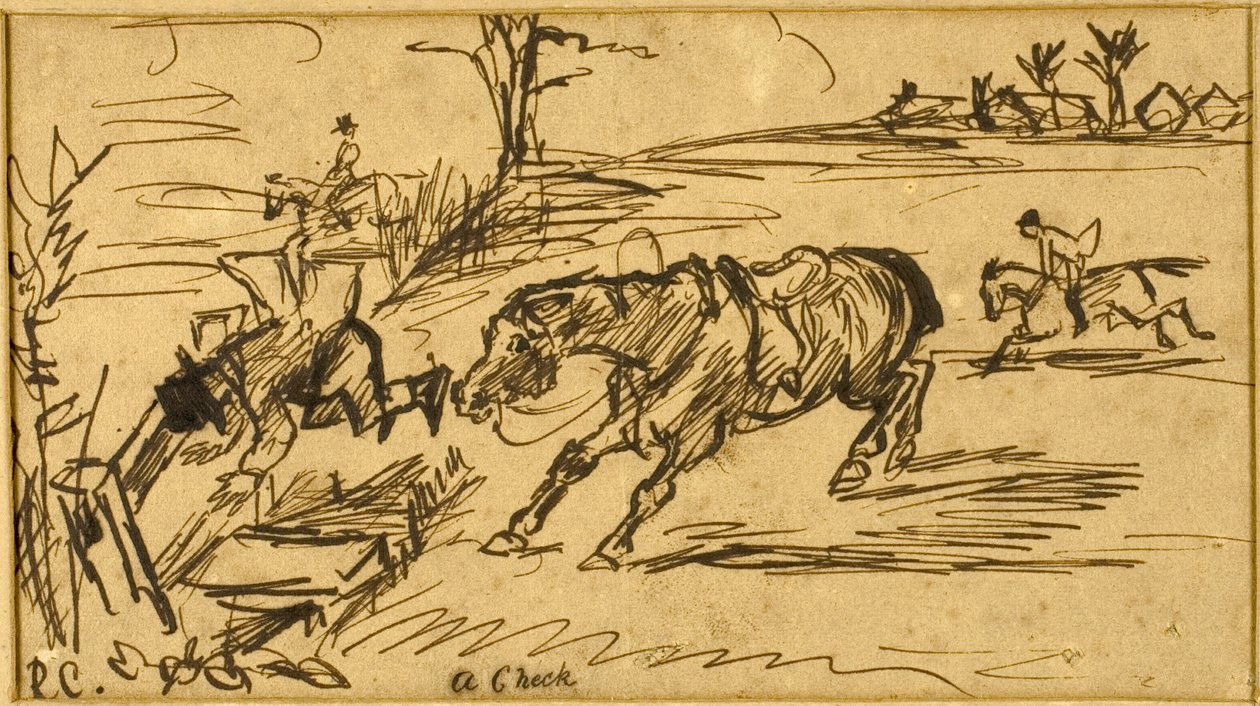 A Check by Randolph Caldecott