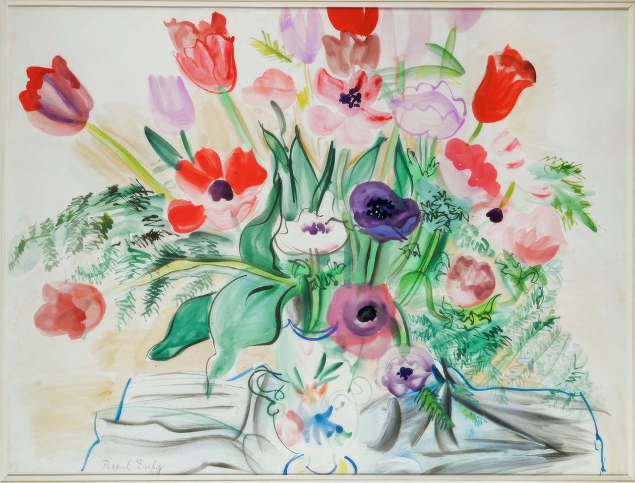 Anemones by Raoul Dufy