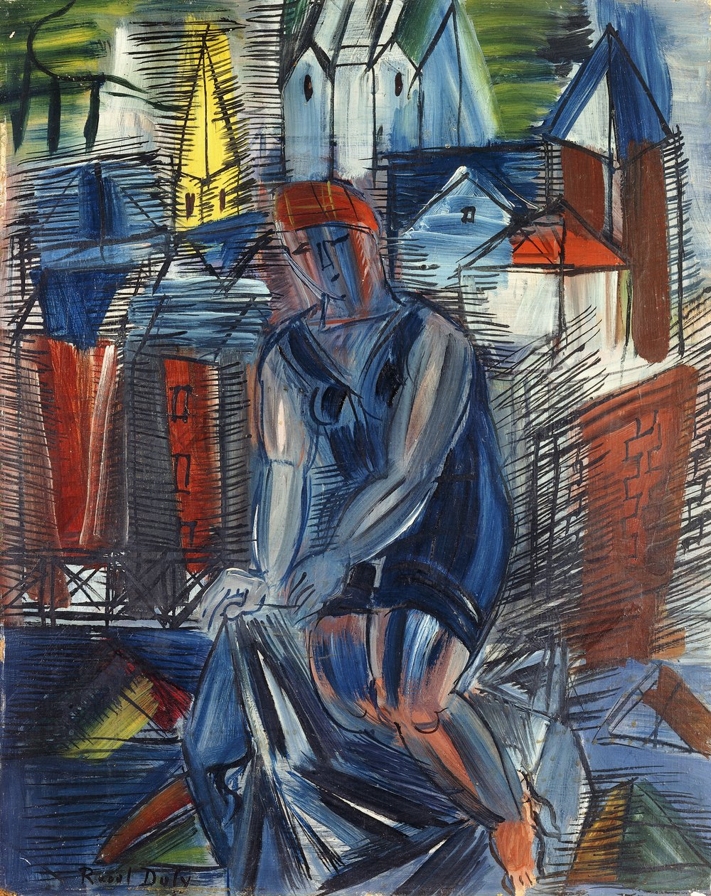 Bather, c.1950 by Raoul Dufy