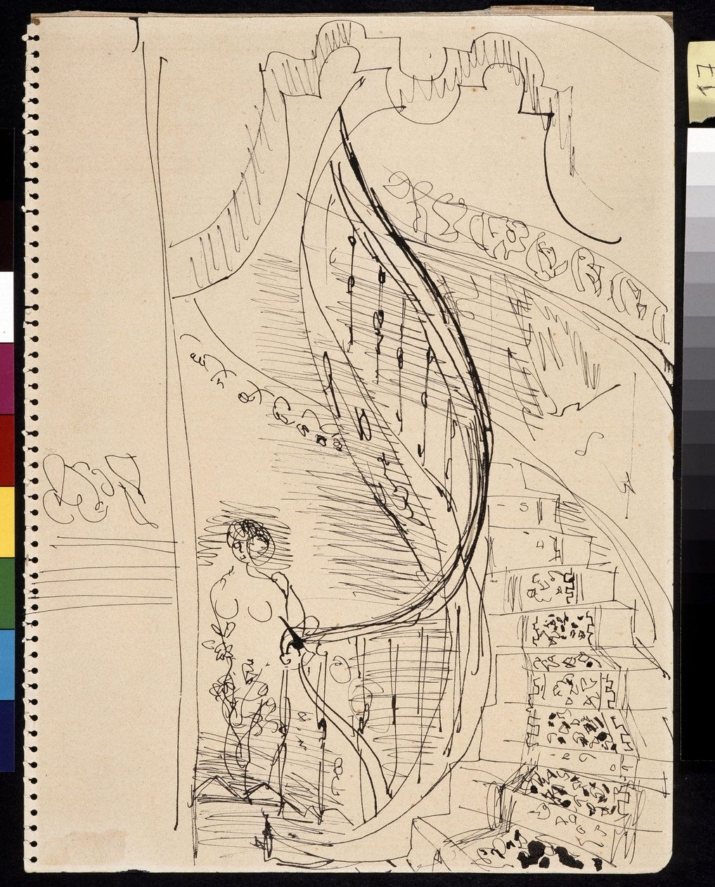 Staircase by Raoul Dufy