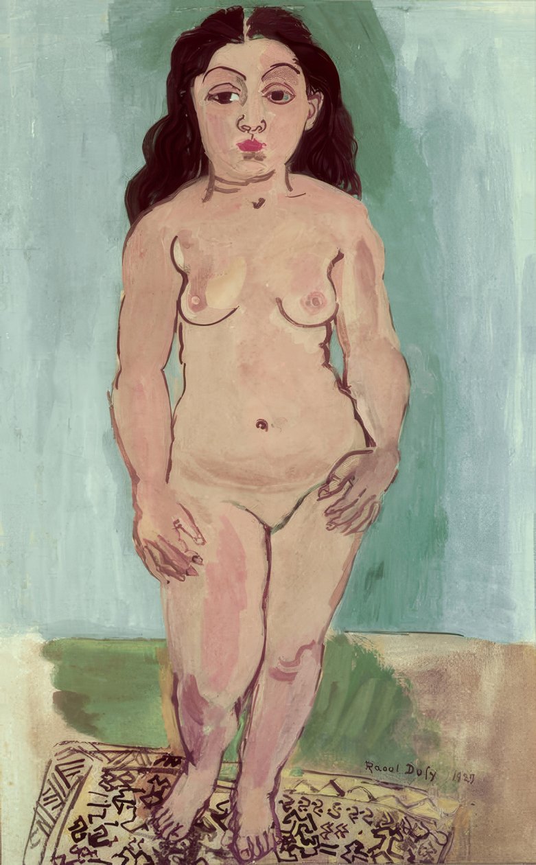 Nude Woman by Raoul Dufy