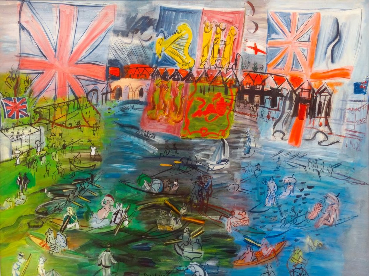 Henley, Flag Regatta by Raoul Dufy