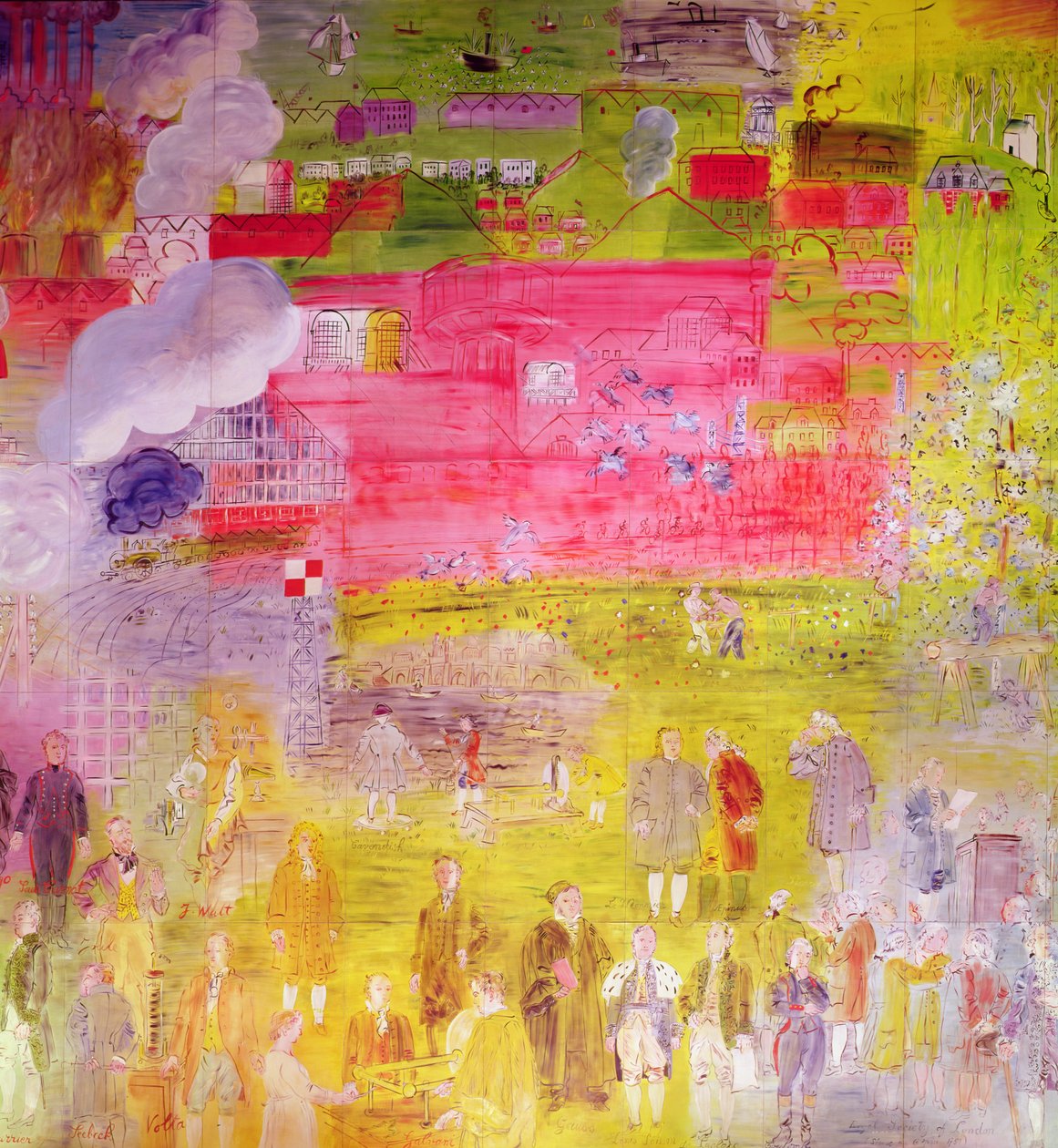 The Electric Fairy by Raoul Dufy