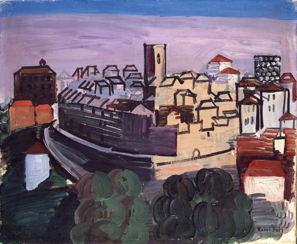 Landscape Near Vence by Raoul Dufy