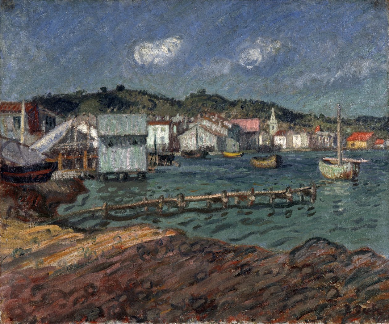 The Port of Martigues by Raoul Dufy