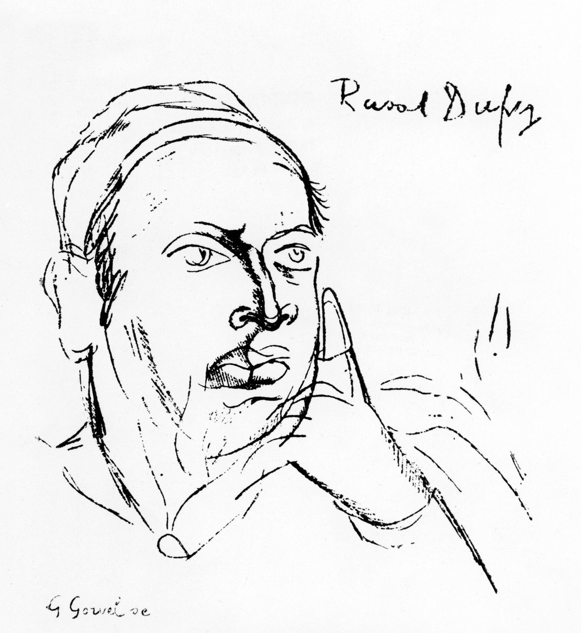 Remy de Gourmont by Raoul Dufy