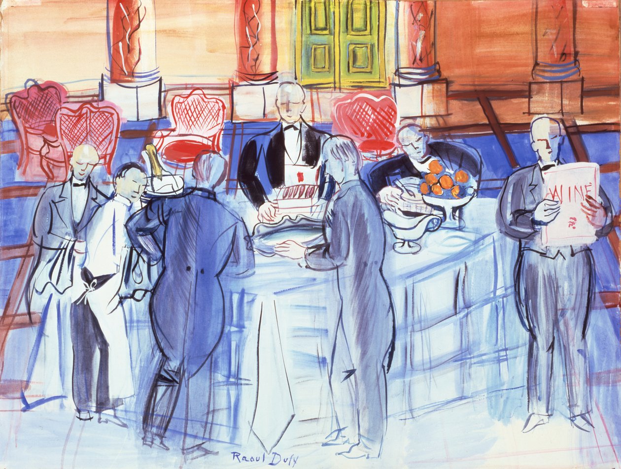 The Buffet by Raoul Dufy