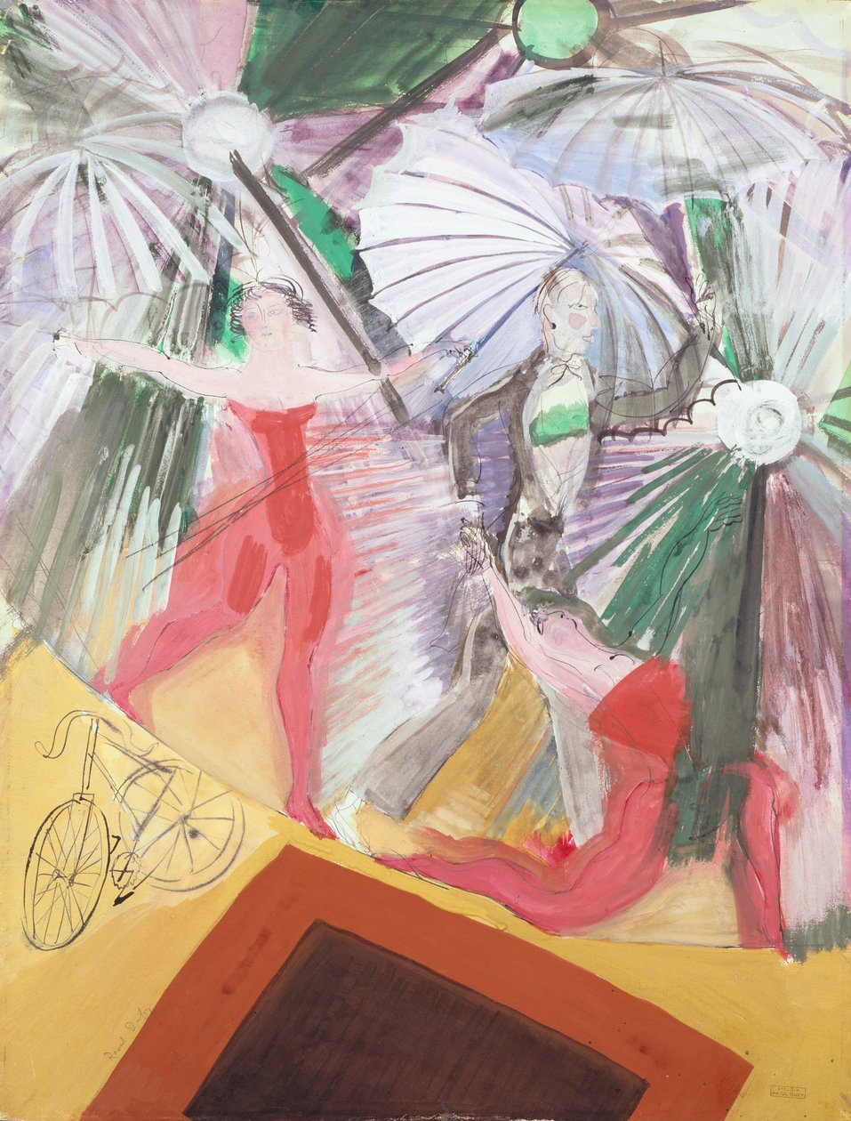 The Tightrope Walkers by Raoul Dufy