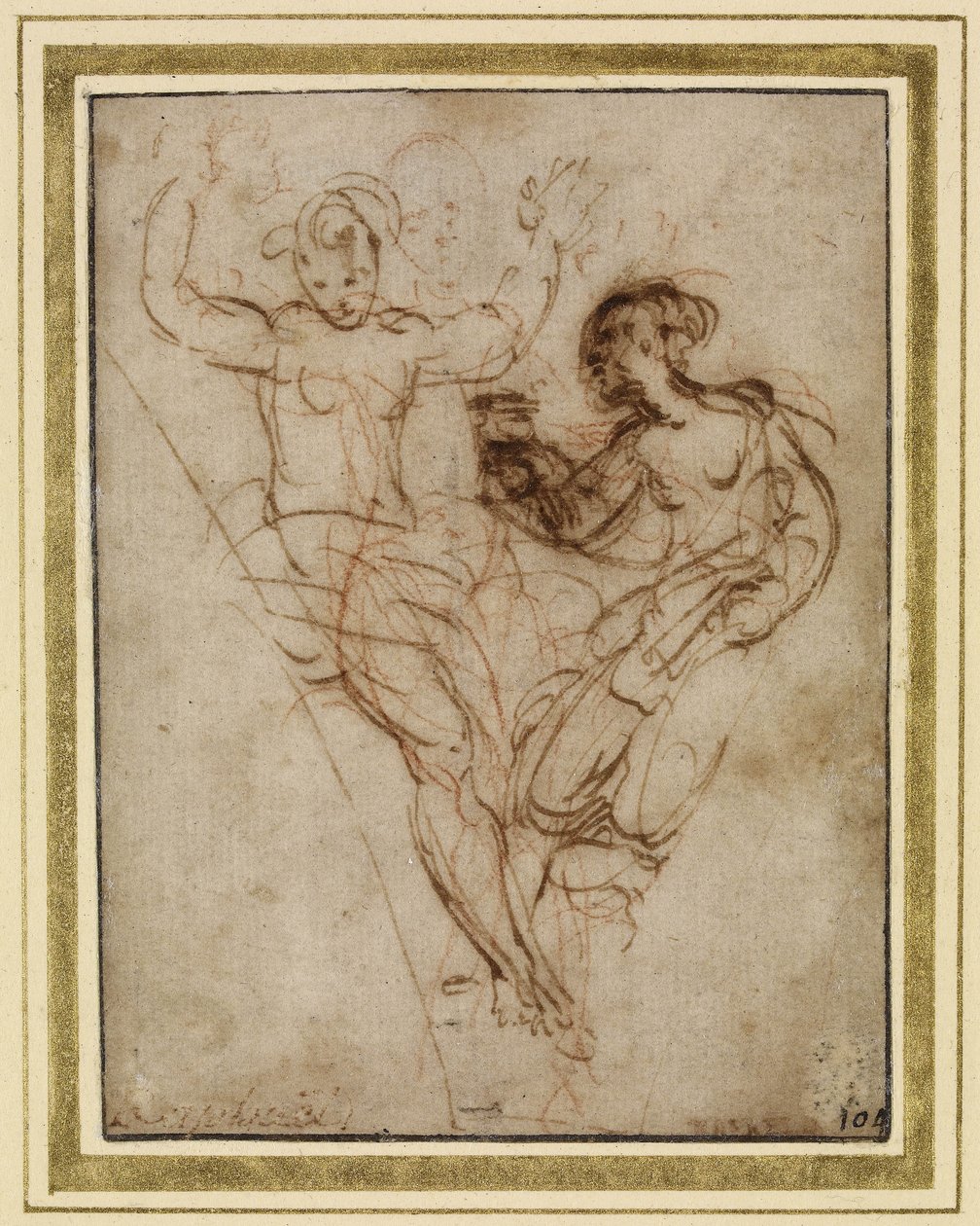 Psyche Presenting to Venus the Vase of Proserpine by Raffaello Sanzio Raphael